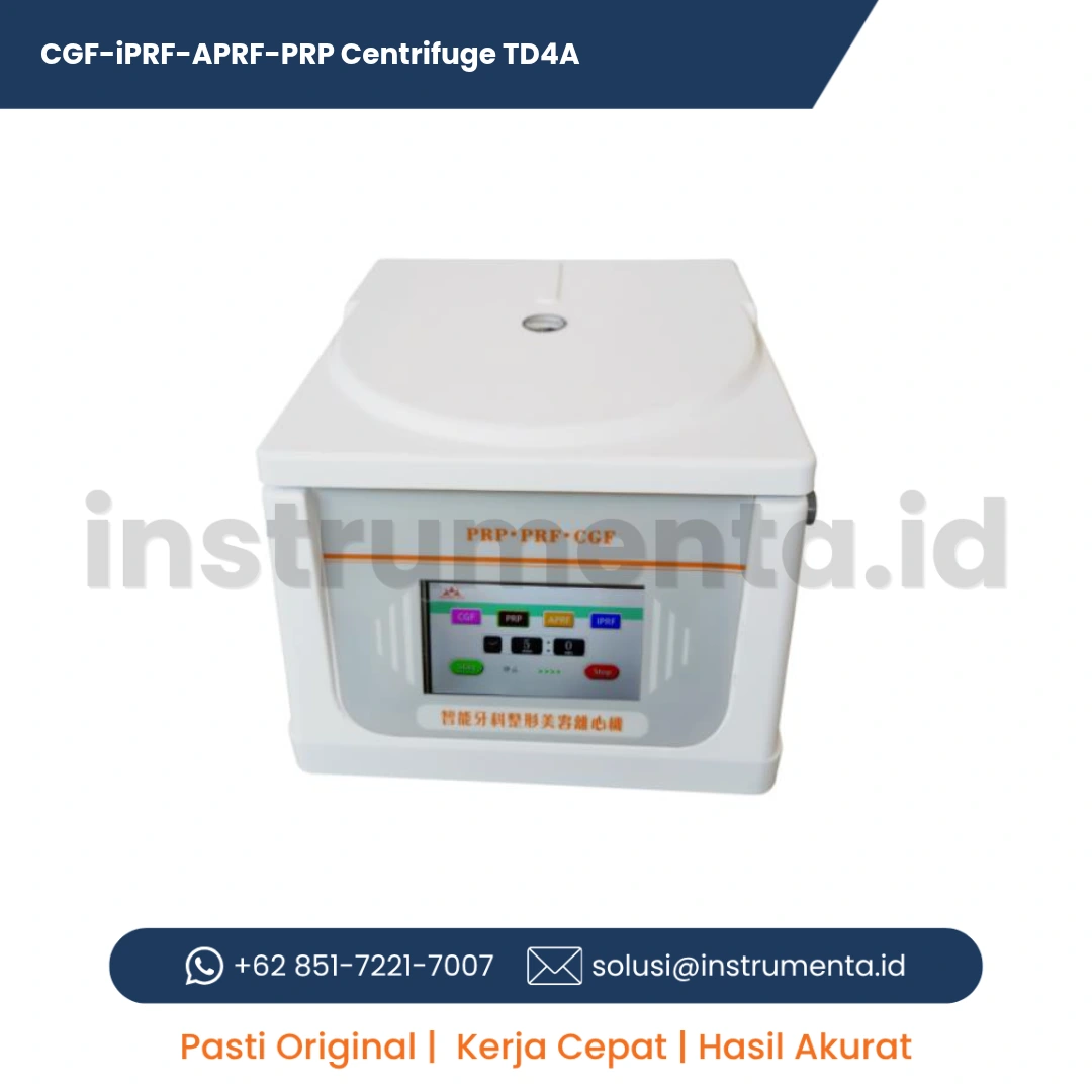 Jual CGF-iPRF-APRF-PRP Centrifuge TD4A Distributor Resmi Ready Stock